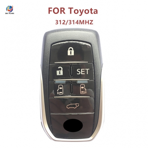 AK007145 For Toyota vellfire alphard smart remote key 314mhz H chip