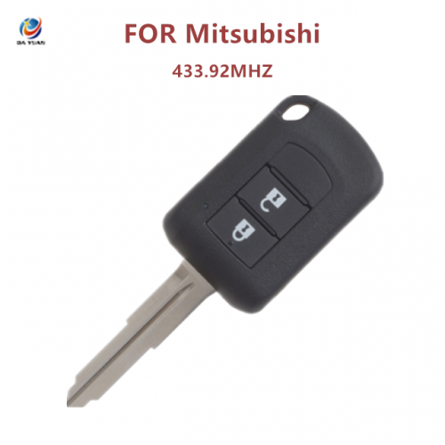 AK011031 Mitsubishi 2 button remote key. Suitable for ASX and Outlander PN 6370B941 433.92MHZ FSK PCF7936A Chip