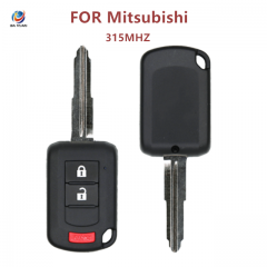 AK011030 3-button remote head key for 2017-2018 Mitsubishi Mirage Fcc ID OUCJ166N pn 6370B904