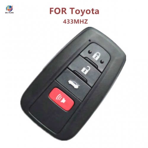 AK007150 Suitable for Toroll Corolla original 3 + 1 button 434 MHz smart key TOKAI RIKA Fccid B2U2K2R -61E466-0010