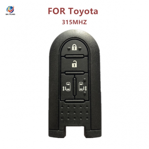 AK007148 Hitag3 smart key 4 buttons FSK 315 MHz ID47 Chip 728G36 remote key fob for Daihatsu