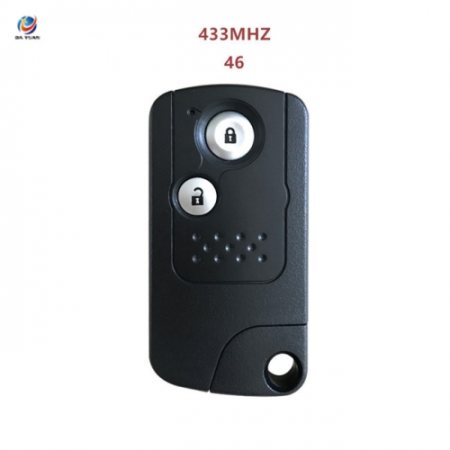 AK003128 2 buttons smart remote car key 433mhz for Honda CRV