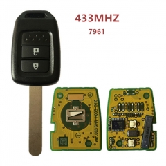 AK003123 Original 3 Buttons Remote Key Fob 2 Buttons 434mhz ID46 CHIP for Honda