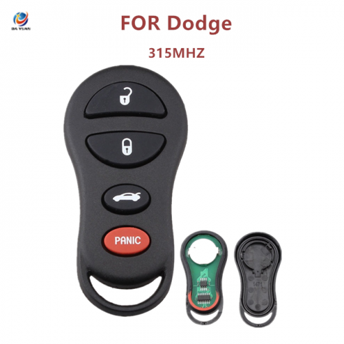 AK024040 for Dodge 3+1 button Remote Set(USA) 315MHZ FCC ID GQ43VT9T