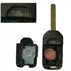 AK003129  ORIGINAL Flip Key for Honda 3Buttons 433MHz Transponder HITAG 3 Model TOAK1 FCCID TWB1G721