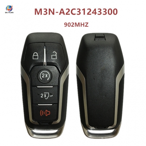 AK018094 2015 - 2016 Ford Mustang 2 Way Smart Key 5B Trunk Remote Start 902MHZ- M3N-A2C31243300