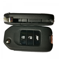AK003129  ORIGINAL Flip Key for Honda 3Buttons 433MHz Transponder HITAG 3 Model TOAK1 FCCID TWB1G721