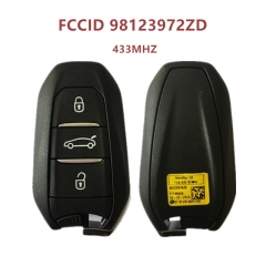 AK009039  Original 3 Buttons Smart Remote Key For Peugeot 4008 433 MHz Transponder HITAG AES