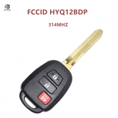 AK007155 3 Buttons Remote Control Car Key Fob 314MHz H Chip G Chip For Toyota RAV4 Tacoma For Scion XB Modified HYQ12BDP TOY43