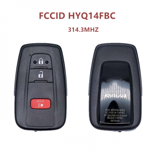 AK007157 2019-2020 TOYOTA RAV4 3B SMART KEYLESS PROXIMITY REMOTE FOB HYQ14FBC 8990H-0R010