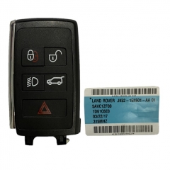 AK004033 New Smart Remote Key Fob 315MHz 5 Button for LAND ROVER PEPS(SUV) JK52-15K601-AA 01