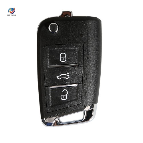 AK067004 XSMQB1EN Smart Remote Key MQB Filp 3 Buttons Proximity English 5pcs/lot