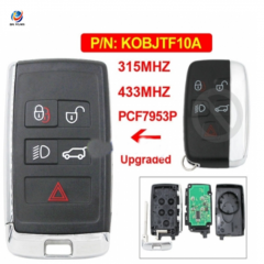 AK004032 5 Button Remote Car Key315MHZ 433Mhz PCF7953P Chip KOBJTF10A for Land Rover LR2 LR4 Range Rover Evoque Sport