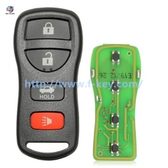 AK067021 XKNI00EN Wire Remote Key Nissan Separate 4 Buttons English 5pcs/lot