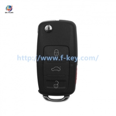 AK067026 XKB509EN Wire Remote Key VW B5 Flip 3+1 Buttons English 5pcs/lot