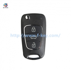 AK067013 XKHY02EN Wire Remote Key Hyundai Flip 3 Buttons English 5pcs/lot