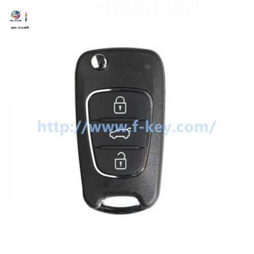 AK067013 XKHY02EN Wire Remote Key Hyundai Flip 3 Buttons English 5pcs/lot