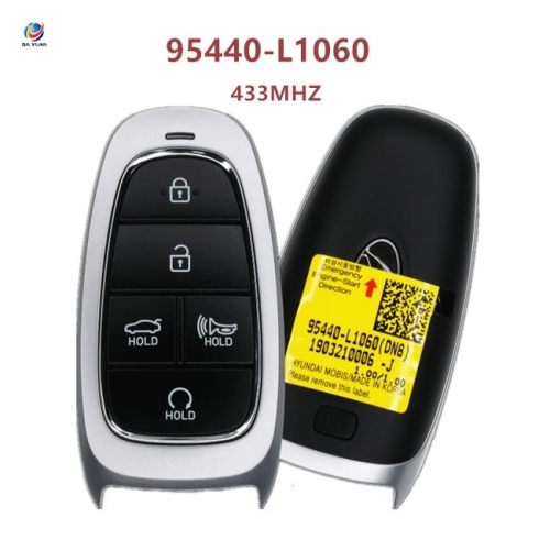 AK020135 2019-2020 Hyundai Sonata Smart Remote Key-5B-433MHZ-95440-L1060