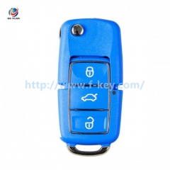 AK067010 XKB50EN Wire Remote Key VW B5 Flip 3 Buttons Red Blue Yellow English 5pcs/lot 1 customer reviews