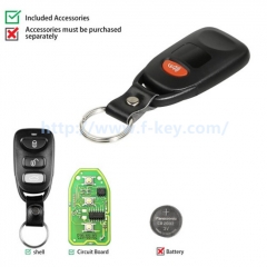 AK067007 XKHY01EN Wire Remote Key Hyundai 4 Buttons English 5pcs/lot