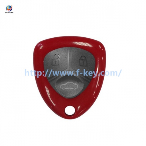 AK067042 XKFE00EN Wire Remote Key Ferrari Flip 3 buttons with Keyblank Red English 5pcs/lot