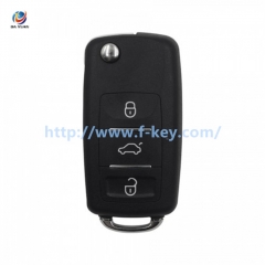 AK067052 XNB510EN Wireless Remote Key VW B5 3 Buttons Folding English 5pcs/lot