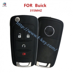 AK013023 2014 Buick Encore Folding Keyless Entry Remote Key 315MHZ 4 Buttons PN 13585811 FCC AVL-B01T1AC