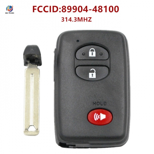 AK007167 Toyota RAV4 Prius 3 Button Proximity Remote Smart Key HYQ14AAB Board 0140 89904-48100