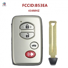 AK007164 For Toyota Aurion 2007+ Smart Key, 4Buttons, B53EA A433 P1 D4 4D-67, 433MHz Gray 89904-33100 Keyless Go