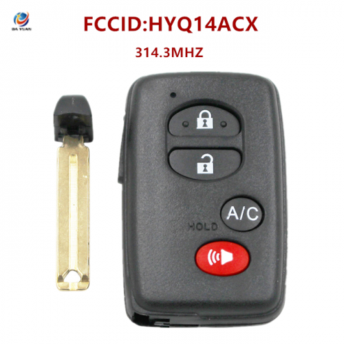 AK007169 Toyota Prius 2010+ Smart Key, 4Buttons, HYQ14ACX 5290, 315MHz 89904-47150 Keyless Go