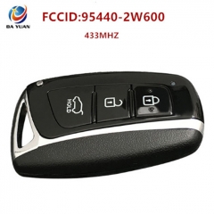 AK020033 for Hyundai Santafe 3 Button Smart Remote Key 433MHz ID46 PCF7952 2W600