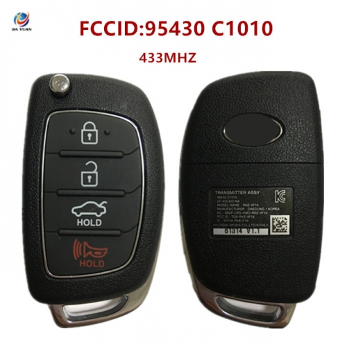 AK020143 2015+ Hyundai Sonata Remote Fob 433mhz 95430 C1010 - FCC ID RKE-4F16