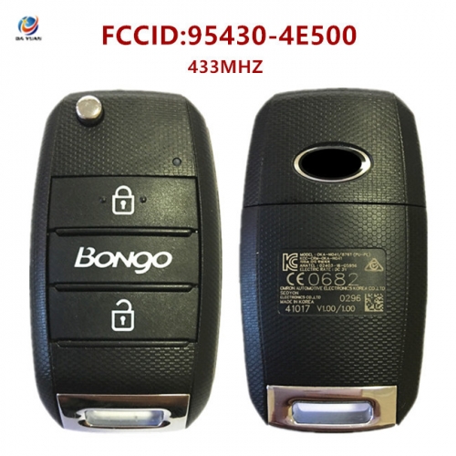 AK051105 KIA Bongo Genuine Flip Remote Key 2014 2 Button 433MHz 95430-4E500