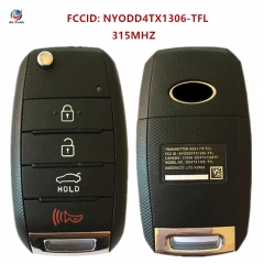 AK051107 Kia Optima Genuine Flip Remote Key 4 Button 315MHZ NYODD4TX1306-TFL
