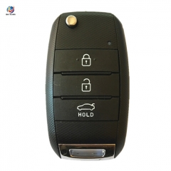 AK051108 KIA Rio Genuine Flip Remote Key 2014 3 Button 433MHz 95430-1W053 (UB14MY)