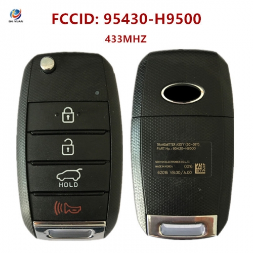 AK051101 Genuine KIA Remote Key 3 Button 433MHz 95430-H9500