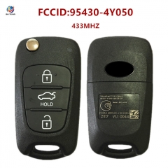 AK051113 Kia Rio remote flip key 433mhz PCF7936 95430-4Y050 RKE-4F04