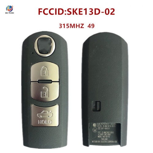 AK017023 2017-2019 FIAT 124 Spider ABARTH SMART KEY - 3B WAZSKE13D02 - WAZSKE13D01 - 315Mhz