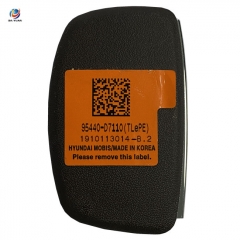 AK020165 Hyundai Tucson 2019-2020 Genuine Smart Remote Key 4 Buttons Auto Start Type 433MHz Genuine Transponder HITAG3 95440-D7110