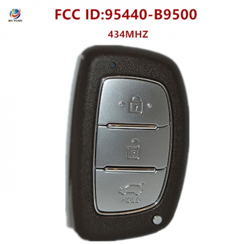 AK020149 3 Buttons 434 MHz Smart Proximity Key for Hyundai I10 - 95440-B9500 - With ID46 Chip