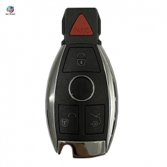 AK002062 ORIGINAL Smart Key Mercedes Benz 3+1Buttons 315MHz Blade HU64 FBS4 keyless go IYZDC12K