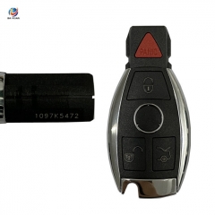 AK002062 ORIGINAL Smart Key Mercedes Benz 3+1Buttons 315MHz Blade HU64 FBS4 keyless go IYZDC12K