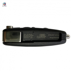 AK008078 2013-2017 Audi A3 Q2L Q3 / 4-Button Flip Key Keyless go / PN: 81A 837 220J / NBGFS12P71 - MQB