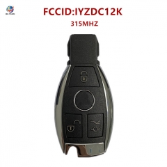 AK002064 ORIGINAL Smart Key Mercedes Benz 3Buttons 315MHz Blade HU64 FBS4 Keyless Go IYZDC12K 204Y51100200