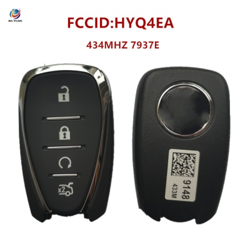 AK022004 Holden original smart remote control key FCCID:HYQ4EA IC:1551A-4EA 13589148 F 433MHZ 4B 7937chip