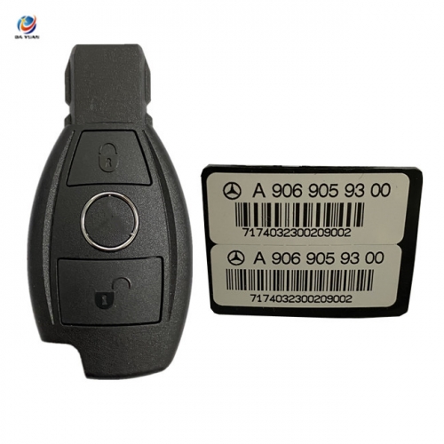 AK002066 ORIGINAL Smart Key for Mercedes SprinterVito 2Buttons 433MHz HU64 System FBS 3 4 Part No A 906 905 93 00