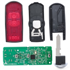 AK026052 Remote Key Fob 2+1 Button FSK 315MHz ID49 for Mazda CX-3 CX-5 Speed 3 2013-2017 FCC ID SKE13D01 SKE13D02