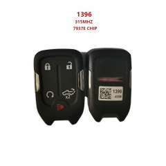 AK019023 for GMC Smart Remote Key 4+1 Button 433MHz PCF7937E FCCID HYQ1EA 13591396A