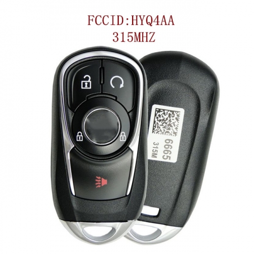 AK013027 FCCID HYQ4AA 315mhz 3+1 button 13506665