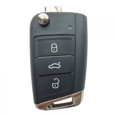AK001137 For VW Flip Remote Key 3 Button 434MHz 48 Chip 5G6 959 752 BL